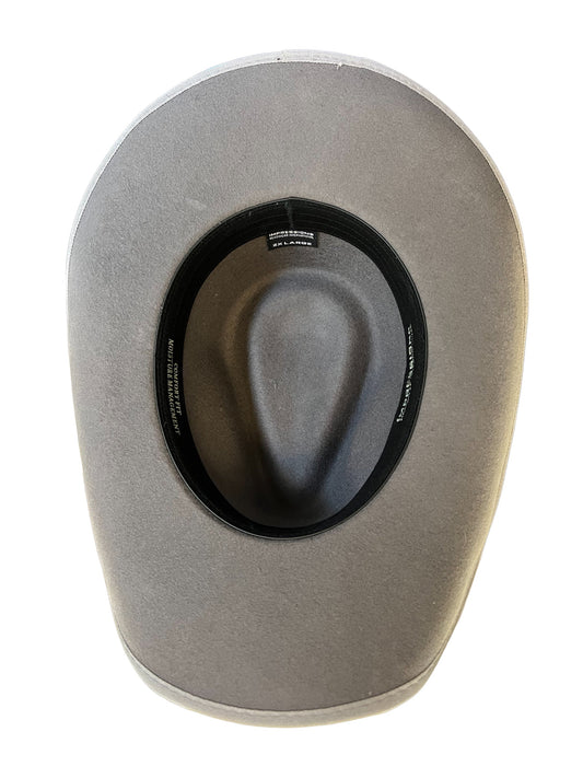 Western Stampede Gray Cowboy Hat – High-Quality Wool Cashmere for Durability and Style