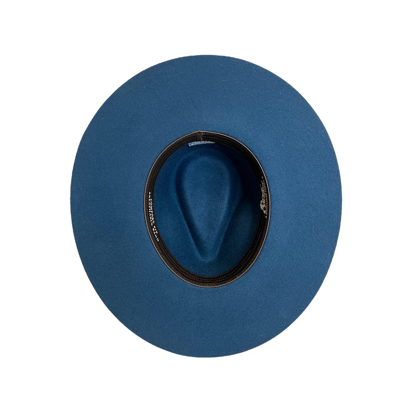 Stylish Drifter Blue wool cashmere cowboy hat for men and women, made for comfort and durability