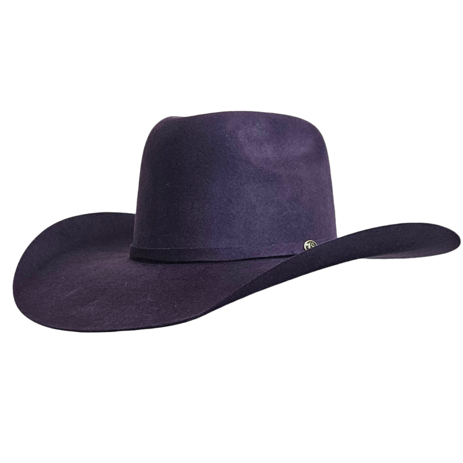 Plum Western cowboy hat – high-quality wool cashmere hat from the Montana Series, ideal for rodeos, country concerts, and ranch wear
